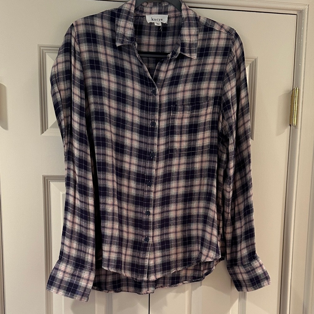EUC Soft Flannel type blouse